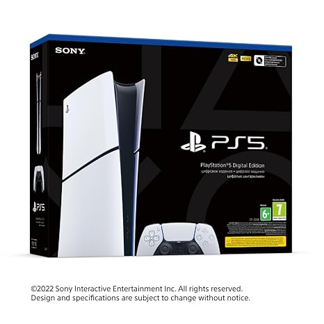 Sony PlayStation®5 Digital Edition (slim) Console Video Game : Amazon