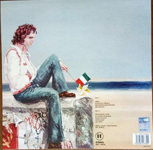 Rino Gaetano - Aida, Vinile 180 gr, Edizione Italiana, Vinile Rosso Fuori catalogo!