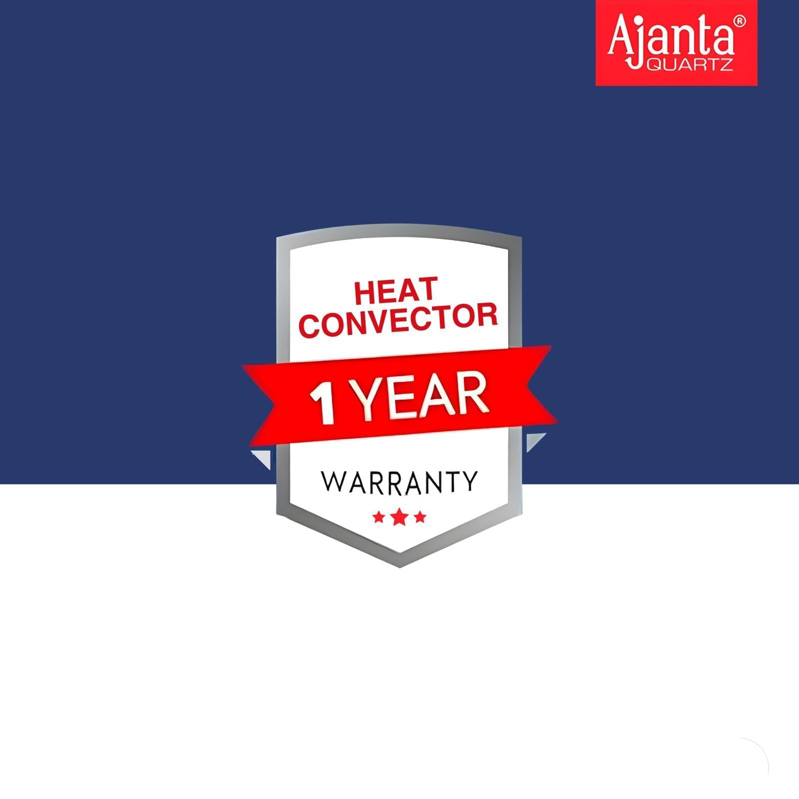Ajanta Quartz HC - 912T 2000 Watts Convector Heat (Black)_New 4