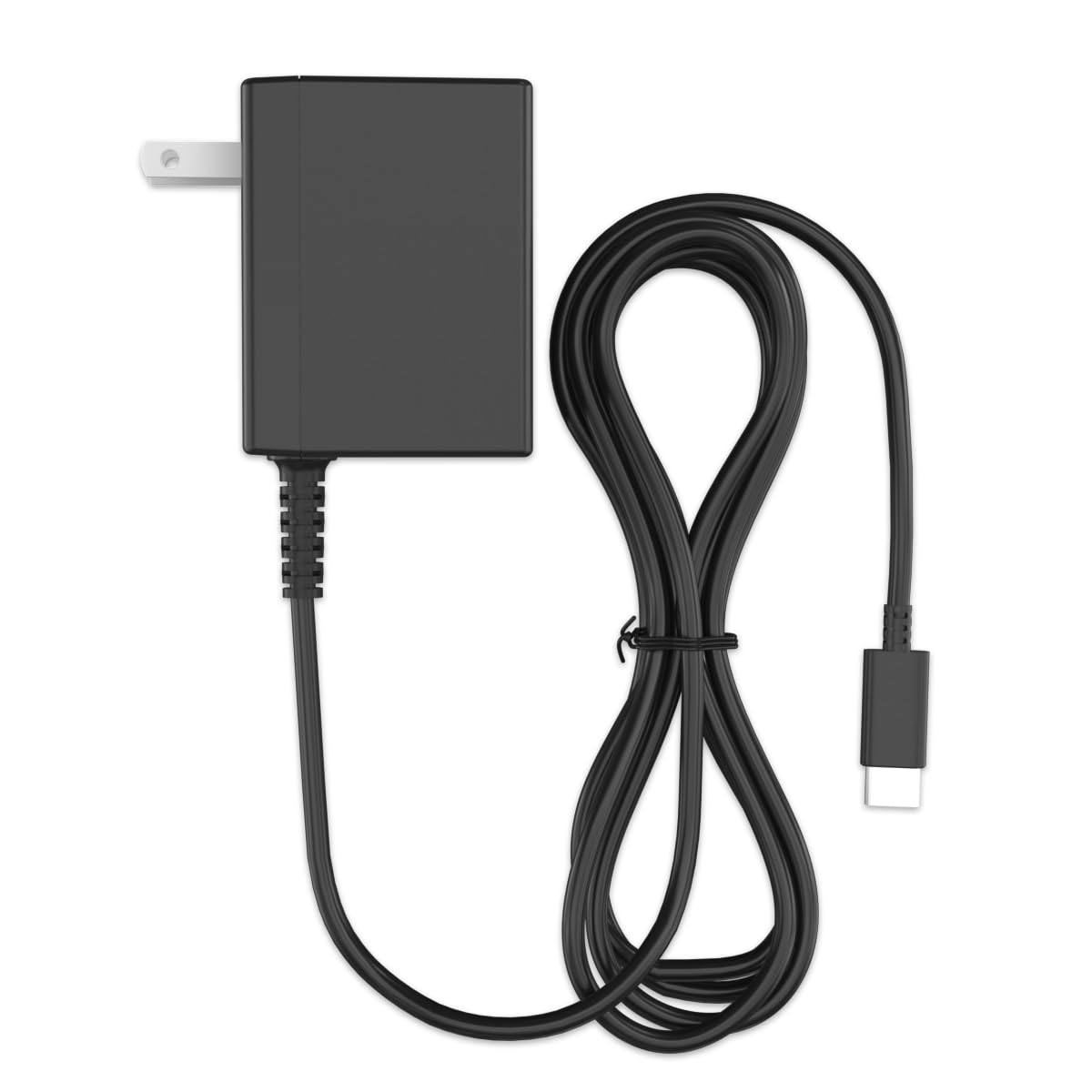 Caricabatterie per Nintendo Switch, adattatore di alimentazione CA per Nintendo Switch e OLED e Lite con cavo di ricarica da 1,8 m, uscita 15 V 2,6 A, supporta la modalità dock TV, deck Steam