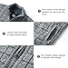 VtuAOL Warm Soft Knit Full Zip Cardigan Sweater Jacket Winter Coat for Men Light Grey US XL