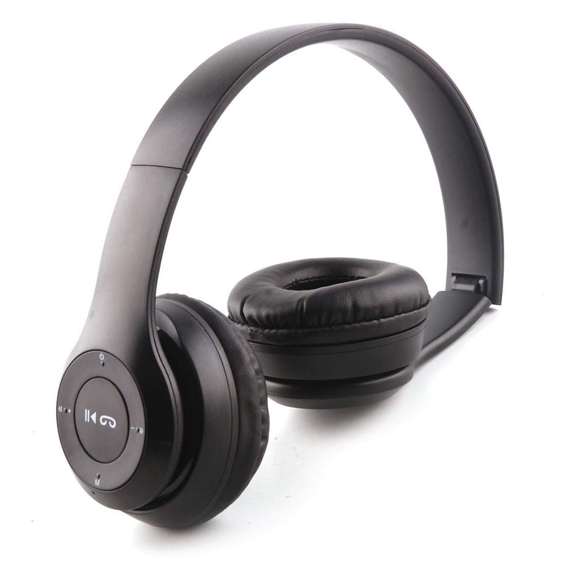 Wanzhow Stylish Multi-Color Wireless Bluetooth Headset, Foldable, Lightweight for Travel/Gym/Gaming, Crystal Clear Calls-image-1