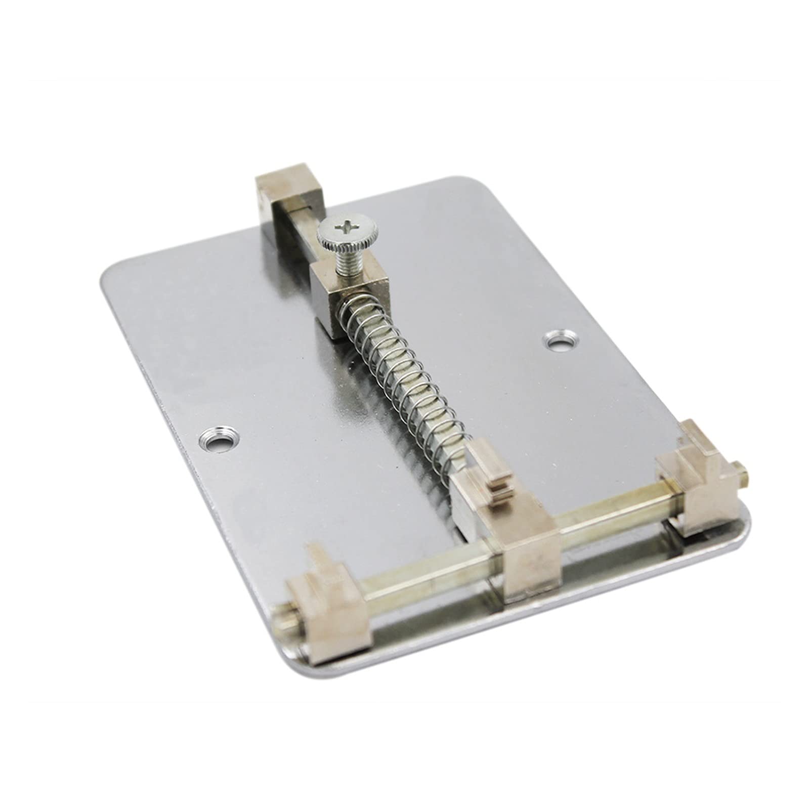 Poste à Souder, CAVALIER Porte-titulaire for la station de retouche universelle carte circuit imprimé SMD Plate-forme soudage avec 2 pincettes antistatiques