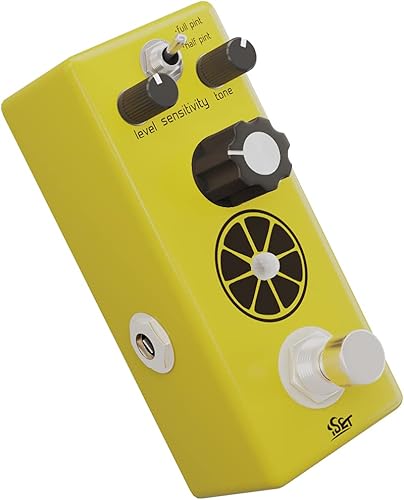 Miniatura 4 de Pedal de guitarra de compresor Analógico Limón Comprimir Efecto para Guitarra Eléctrica Bajo True Bypass