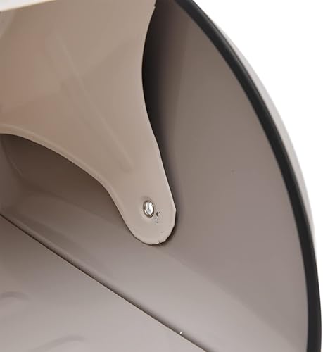 Miniatura 8 de Panera para encimera de cocina, contenedor de almacenamiento de pan de acero inoxidable mate con tapa enrollable, a prueba de huellas dactilares,