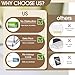 Chunful 12 Pcs Mini Acrylic Sign Holder 1.4 x 1.4 Inch Slant Back Table Number Holders Clear L Shape Price Name Label Display Stands for Party Office Store Retail Shop Store Wedding Display