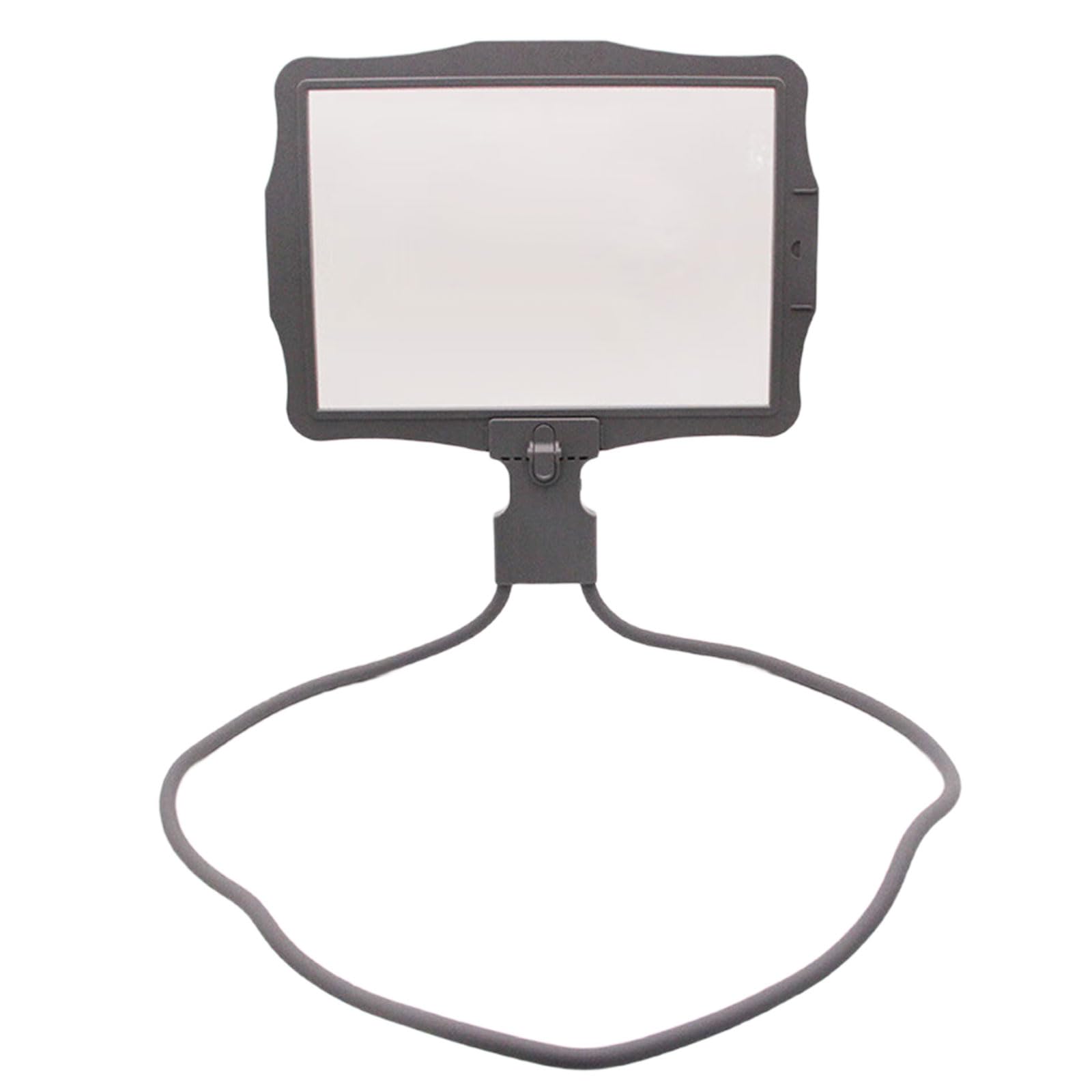 Loupe mains libres rechargeable en ABS avec éclairage 48 LED réglable