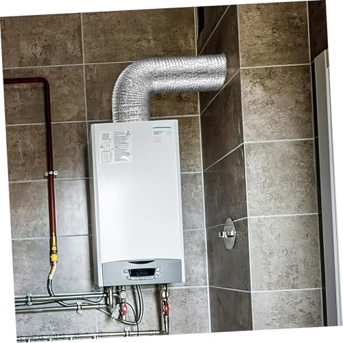 Tuyau aération sèche-linge flexible conduit évacuation air avec colliers - 6