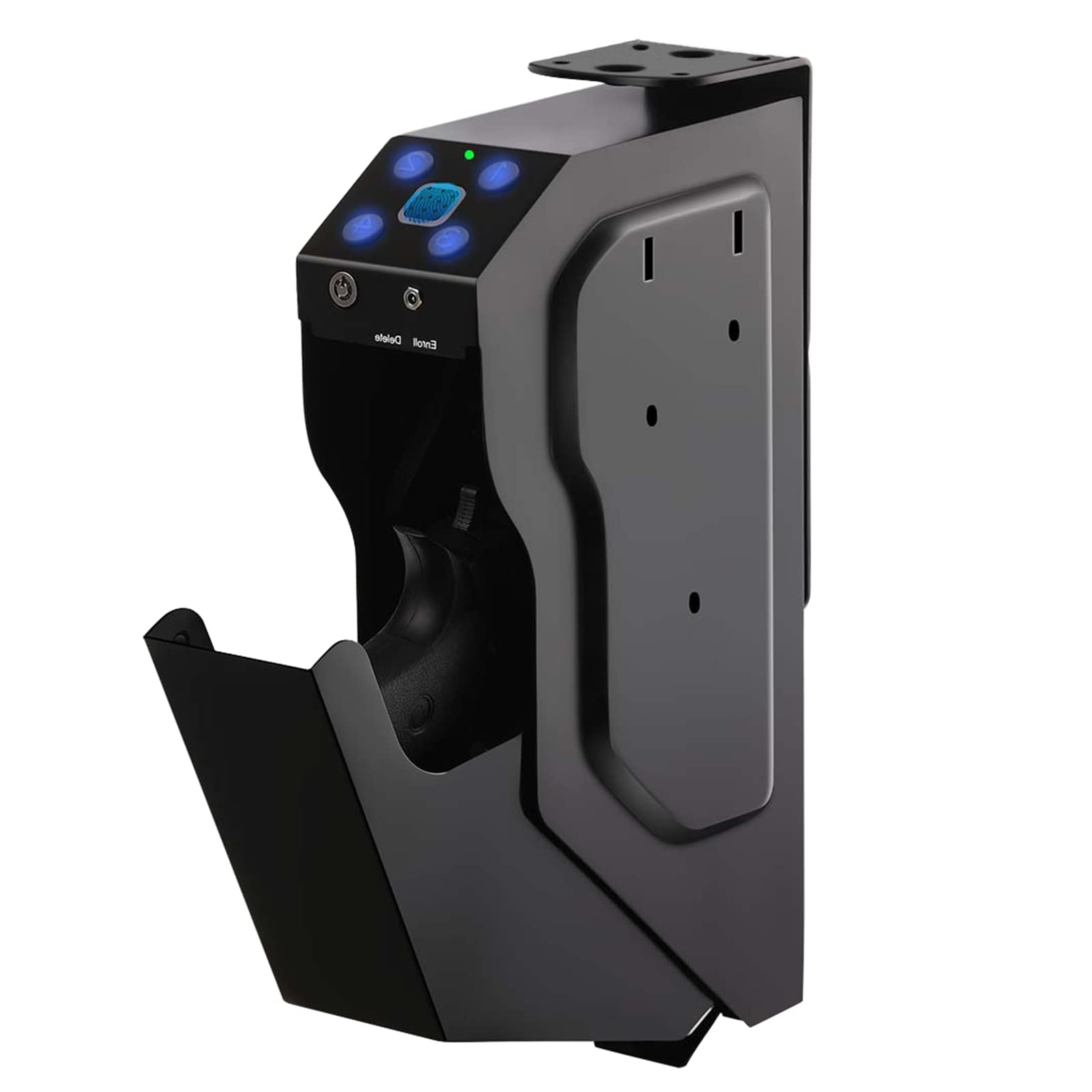 Coffre-fort à Pistolet RPNB Monté Avec Clavier Biométrique - Certifié DOJ Californie