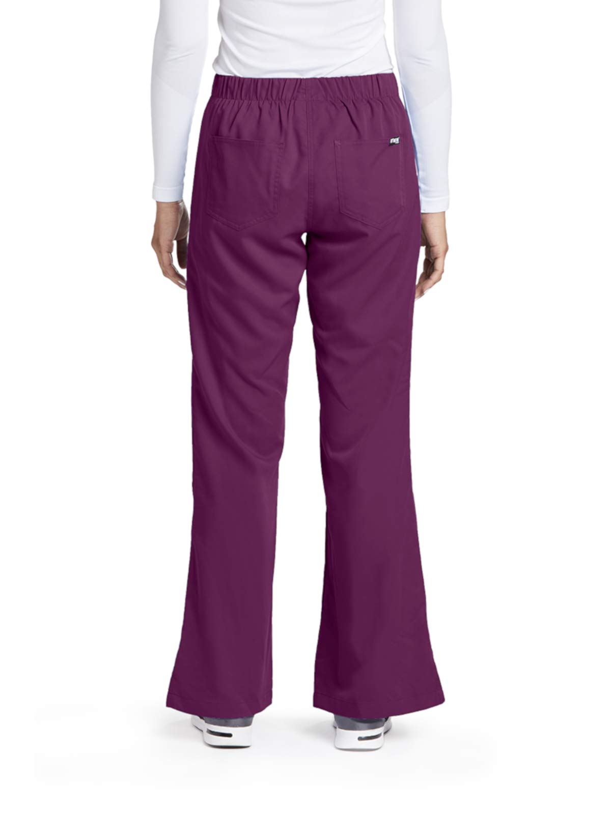 BARCO Grey's Anatomy Women's Riley Pant, Easy Care Medical Scrub Pant w/ 5 Pockets & Flared Leg