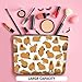 Cute Capybara Makeup Bag, Capybara Gifts for Women, Capybara Lovers Cosmetic Bag Travel Organizer Bags Makeup Pouch, Capybara Stuff Animal Lovers Gifts for Girls Coworker Christmas birthday Gifts