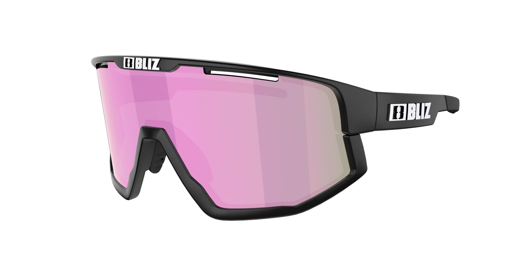 Bliz Fusion Small Matt Black/Brown w Rose Multi