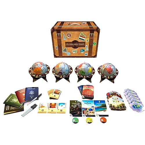 Globetrotting Base Game - R2i Games - 1 a 4 jugadores - 30 minutos de juego miniatura 4