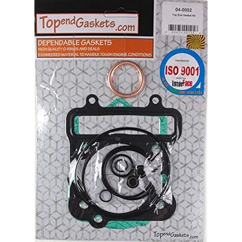 Top End Head Gasket Kit KAWASAKI LAKOTA 300 1995-2002 BAYOU 300 2X4 4X4 Cover