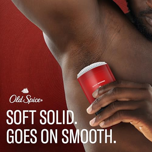 Image of Old Spice Sweat Defense Antiperspirant & Deodorant for Men, 24 /7 Ultimate Sweat Protection, Long Lasting Scent, Soft Solid, Swagger with Cedarwood Scent, 2.6 oz (Pack of 2)