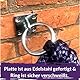 Anbindering | Anbinden Pferd, Rinder | Befestigungshaken zum Schrauben | Augplatte Edelstahl massiv (2X Anbindering)
