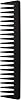 Professional Carbon Fibre Anti-static Hair Detangler Comb, Heat Resistant Wide Comb for Long Wet Curly Hair