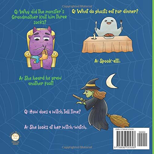 The Best Halloween Joke Book For Kids: Ages 3-6. Illustrated Silly Jokes (Illustrated Joke books) image 3