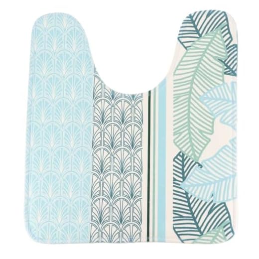 ALFOMBRA DE BAÑO CONTOUR MICROFIBRA IMPRESA 45X50 CM - CHANTILLY