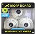 MORFBOARD Light-Up Scooter Wheels, LED Motion Powered Light Up Scoot Wheels for Day or Night Riding