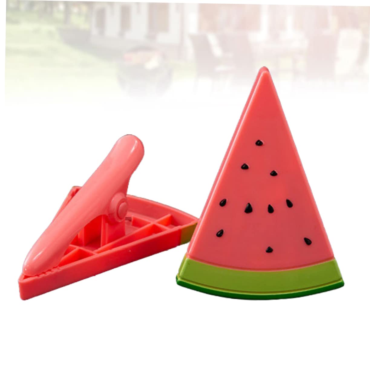 PRETYZOOM 6pezzi Molletta Per Bucato Forma Di Anguria Da Clip Multifunzionali Per Asciugare Vestiti Antivento e Resistente Clip Per Trapunte e Piccoli Oggetti Domestici
