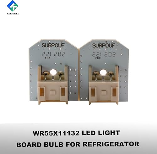 Miniatura 4 de WR55X11132 WR55X25754 WR55X26486 Luz LED para refrigerador compatible con refrigerador GE (paquete de 2)
