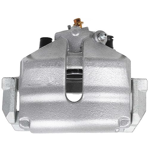 Image of Detroit Axle - Pair Front Brake Calipers for Volkswagen Jetta Golf Beetle | Audi A1 A3 Disc Brake Calipers w /Brackets Replacement