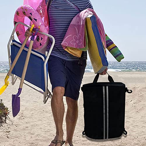 Bolsa seca impermeable Youngy de tela Oxford para kayak y canoa con ganchos para deportes acuáticos miniatura 6
