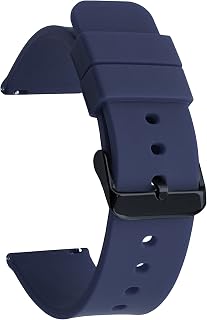 STRAPY Silicone with Black Metal Buckle Strap Replacement Belt Band for Amazfit GTR 2 Smart Watch Straps Price In India
