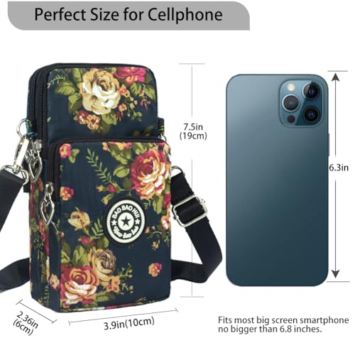 Image of JANKS Small Crossbody Bags for Women Mini Cell Phone Purses Handbag Shoulder Bag
