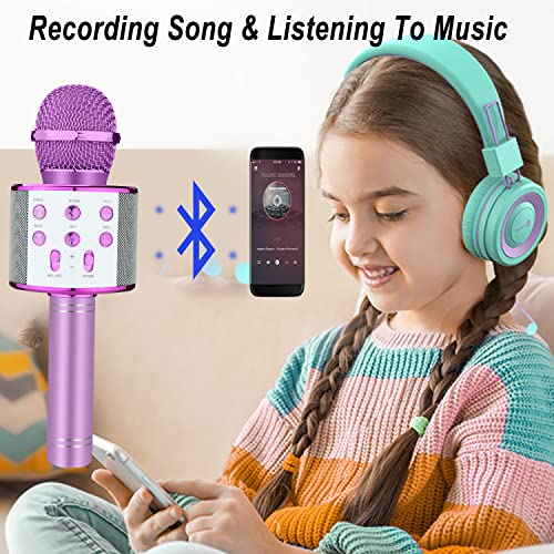 Niskite 4 Year Old Girl Birthday Gifts,Girl Toys Age 6-7, 8 9 10 Year Old Girl Birthday Gifts,Kids Microphone For 5 Year Old Girl Birthday Gifts #TOP3