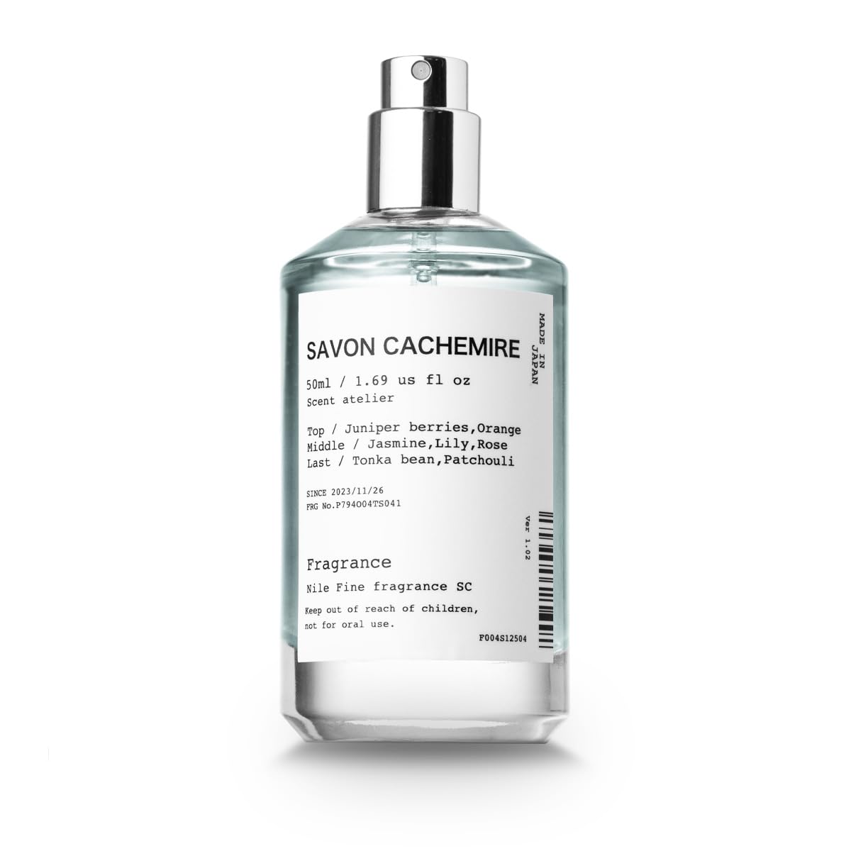 Amazon | NILE 香水 サボンカシミア 石鹸 サボンウッド メンズ