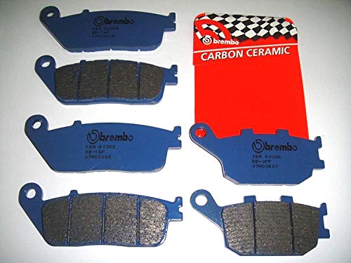 Plaquette de Frein Brembo Avant + Arrière CB F Hornet 600 1998 1999 2000 2001 2002 2003 2004 2005 2006 CBF/N 600 2007