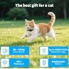 GPS Collar for Cats,Pet Tracker (Android Only) Smart tag,Waterproof Compatible with Google Find My,No Monthly Fee,Advanced Tracking Solution Smart Collar for Pet Safety Ideal Small Large Cats