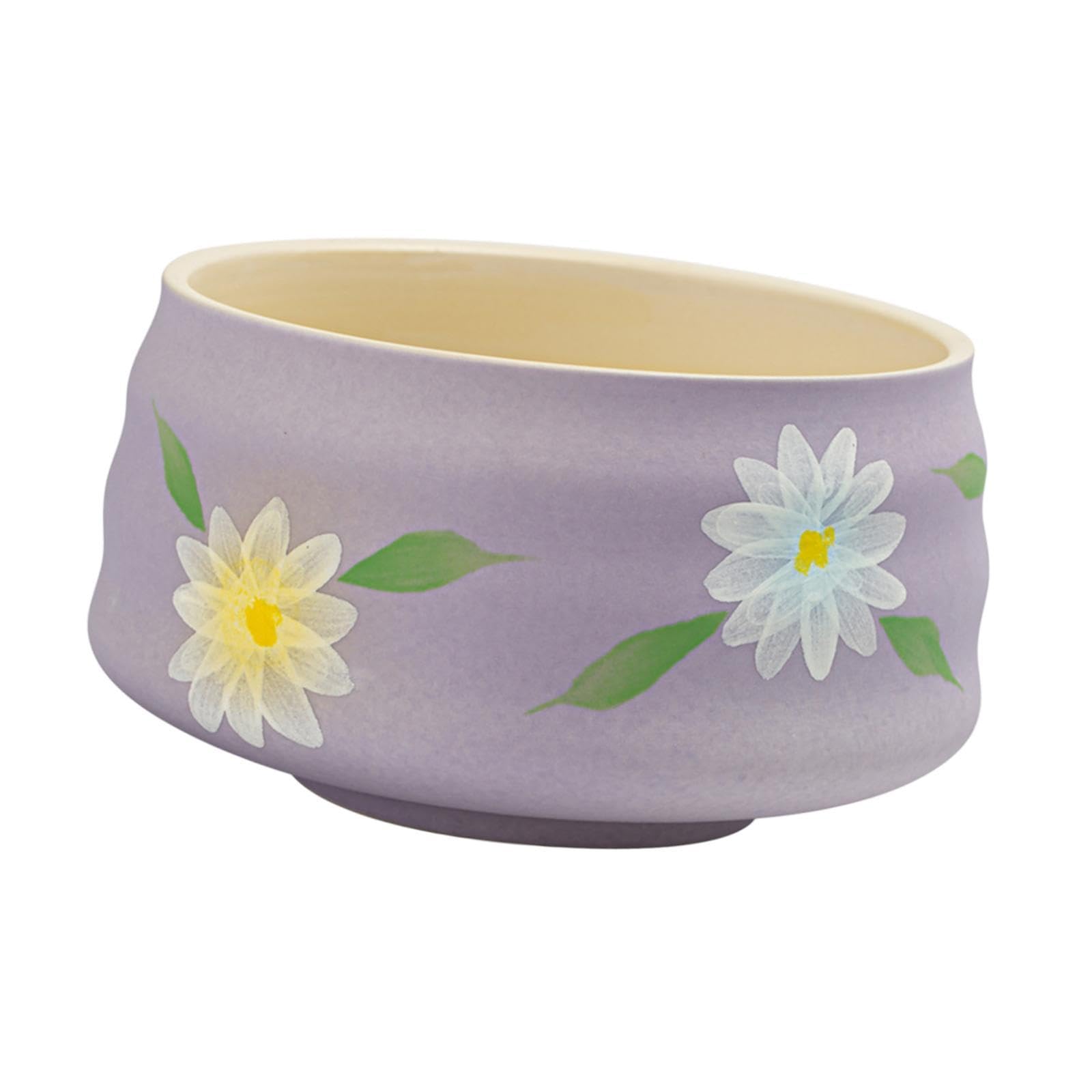 Bol à thé japonais en céramique violette pour votre pause détente