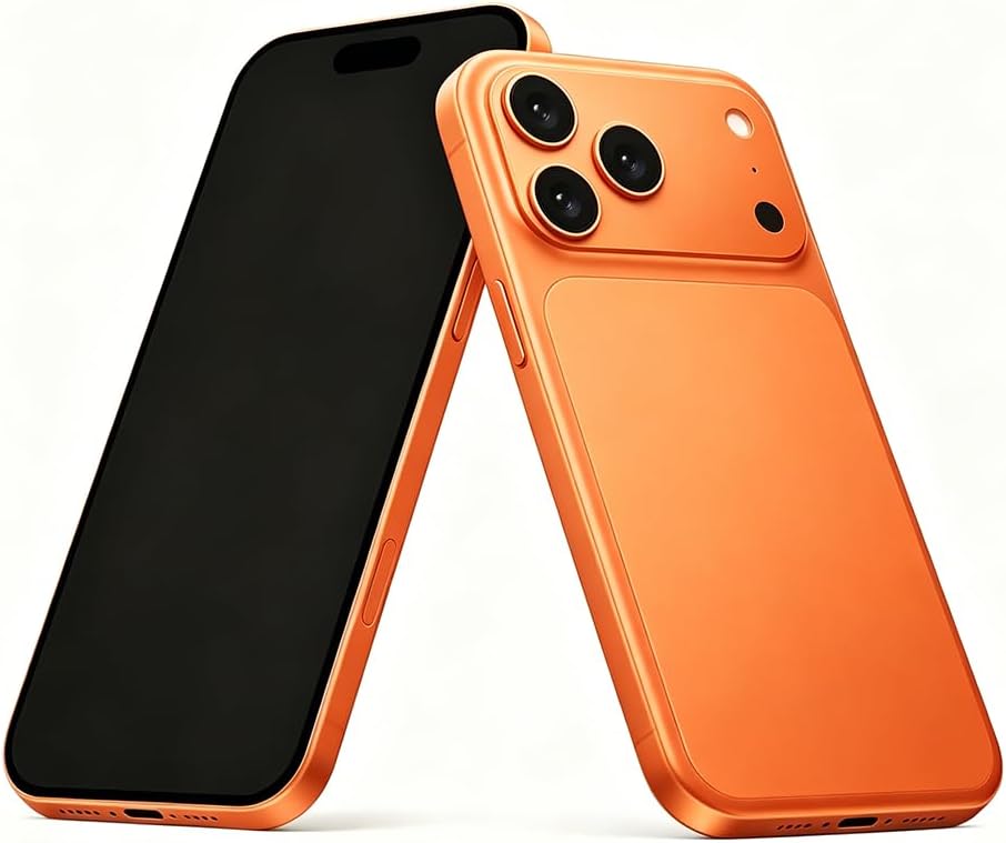 Fake Phone Dummy Prop Display Phone for 17 Pro Max Decoy Black Screen | Realistic Phone Appearance | Lightweight Display Prop | Non-Working Design | Black Screen Look | Durable Construction