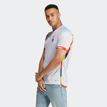 adidas Adult Belgium Away Jersey 2022/23 HK5034 White