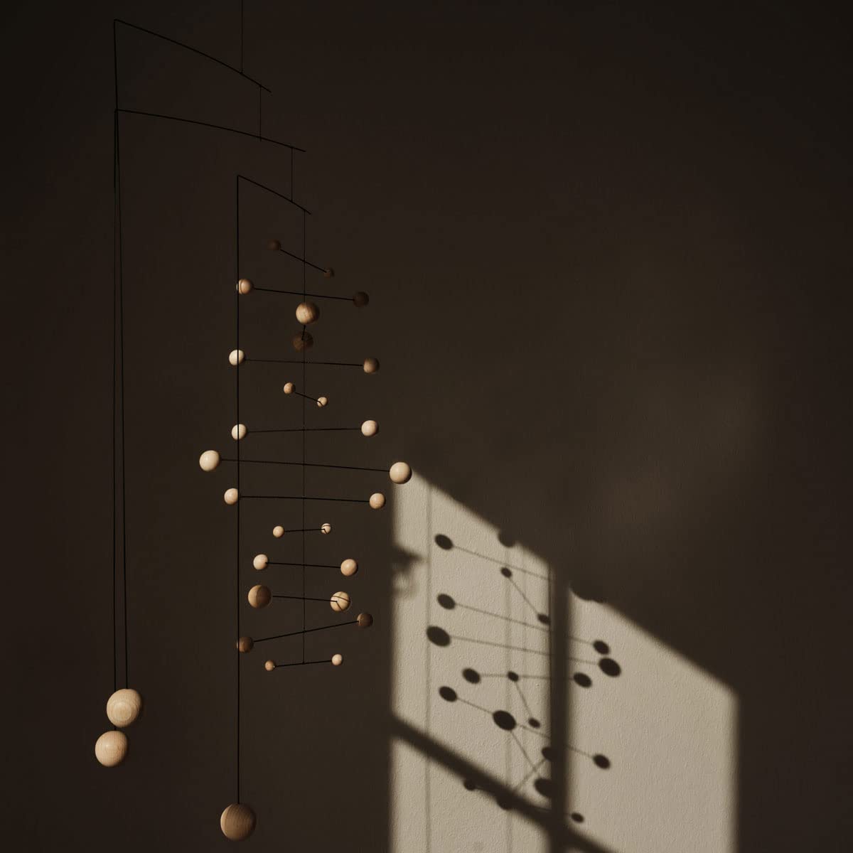 Flensted Mobiles Kontrapunkt, Natur 67cm x 33cm