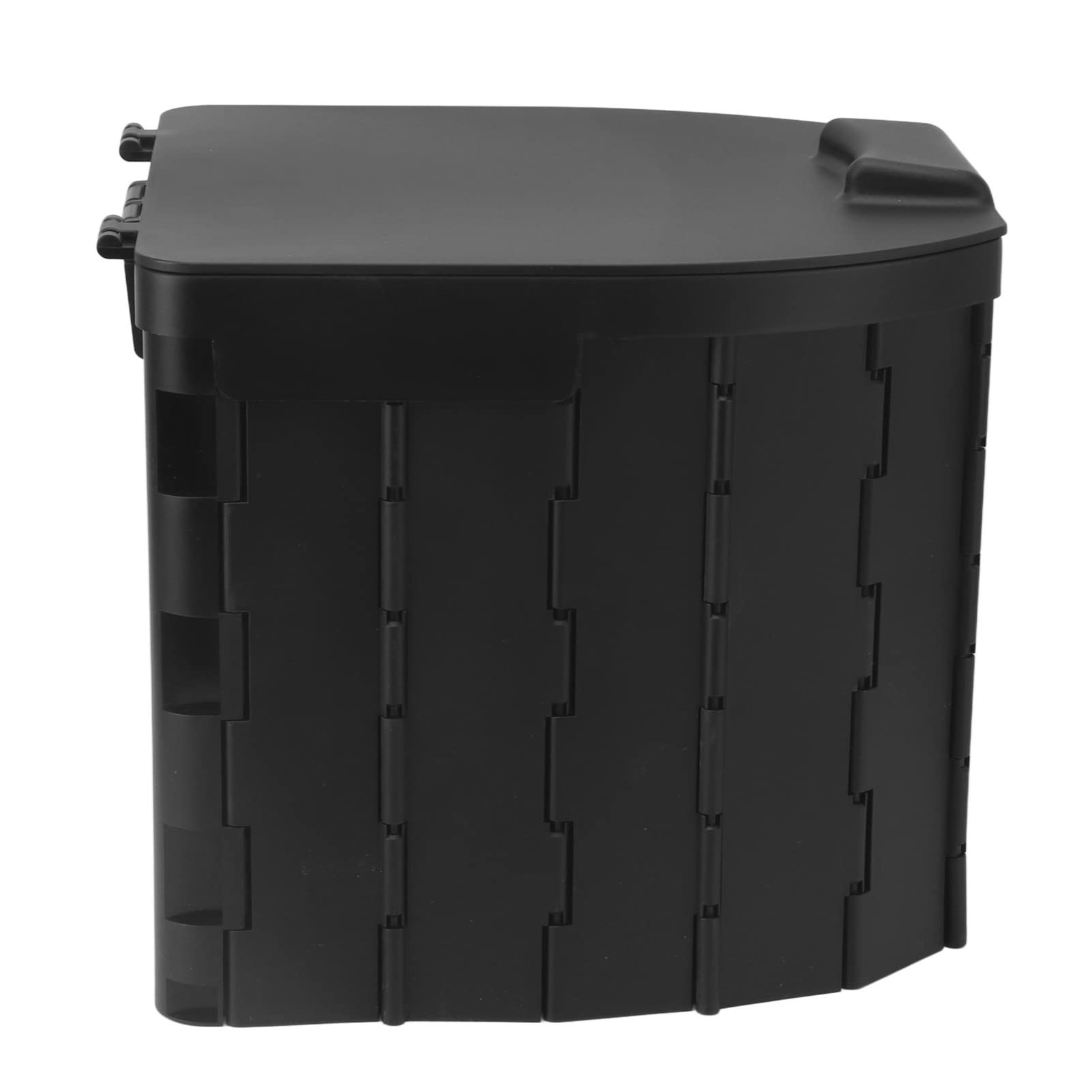 Asixxsix Inodoro Portátil, Orinal para Acampar con Capacidad de 300 Libras, Inodoro de Viaje Plegable con Bolsas Desechables para Acampar Al Aire Libre, Viajes por Carretera, Picnics (BLACK)
