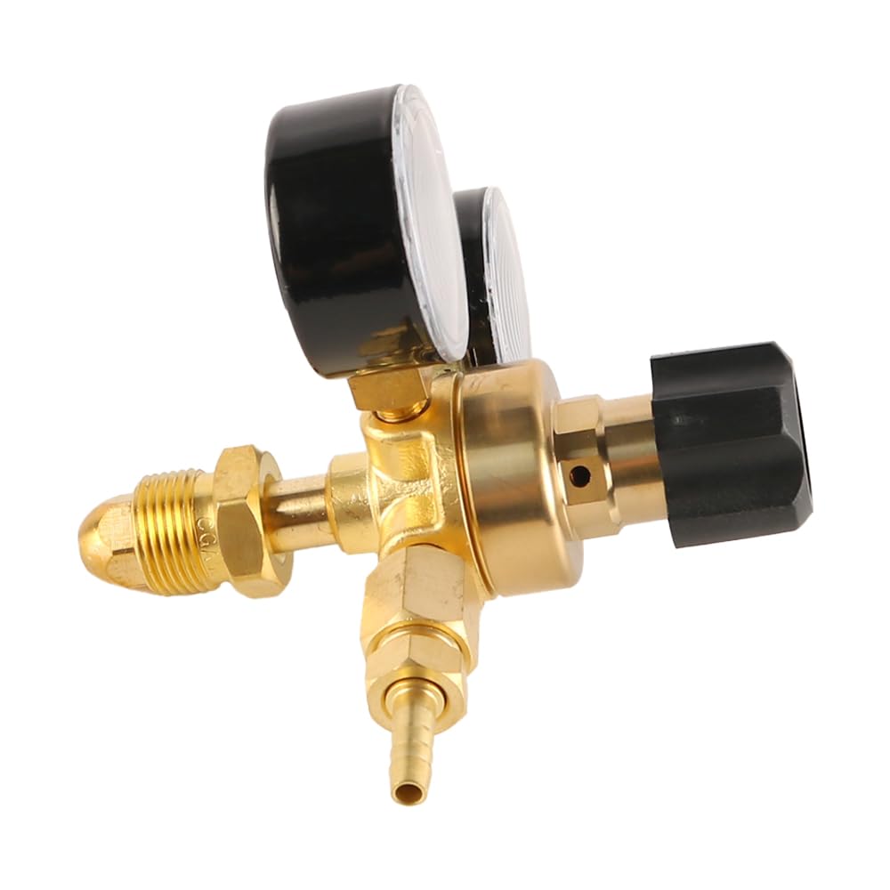 Mini Regulator Ciśnienia Gazu Regulator Ciśnienia Do 200 Bar Wykonany Z Mosiądzu Do Argonu Co2 Mieszanka 18 Mieszany Gaz Ochronny Do Tig