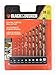 Produktbild Black+Decker Bohrer-Set, Allzweck, 10-teilig (15-110)