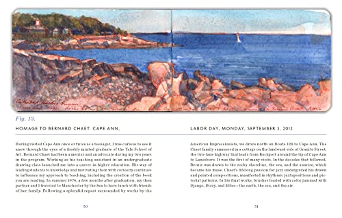 Sketchbook Traveler New England livre de croquis voyage nature