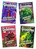 Goosebumps Boxed Set, Books 1 - 4: Welcome to Dead House, Stay Out of the Basement, Monster Blood, and Say Cheese and Die!