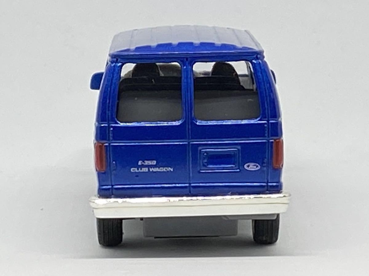 Amazon | TINS TOYS 1/43 フォード エコノライン E350 ブルー