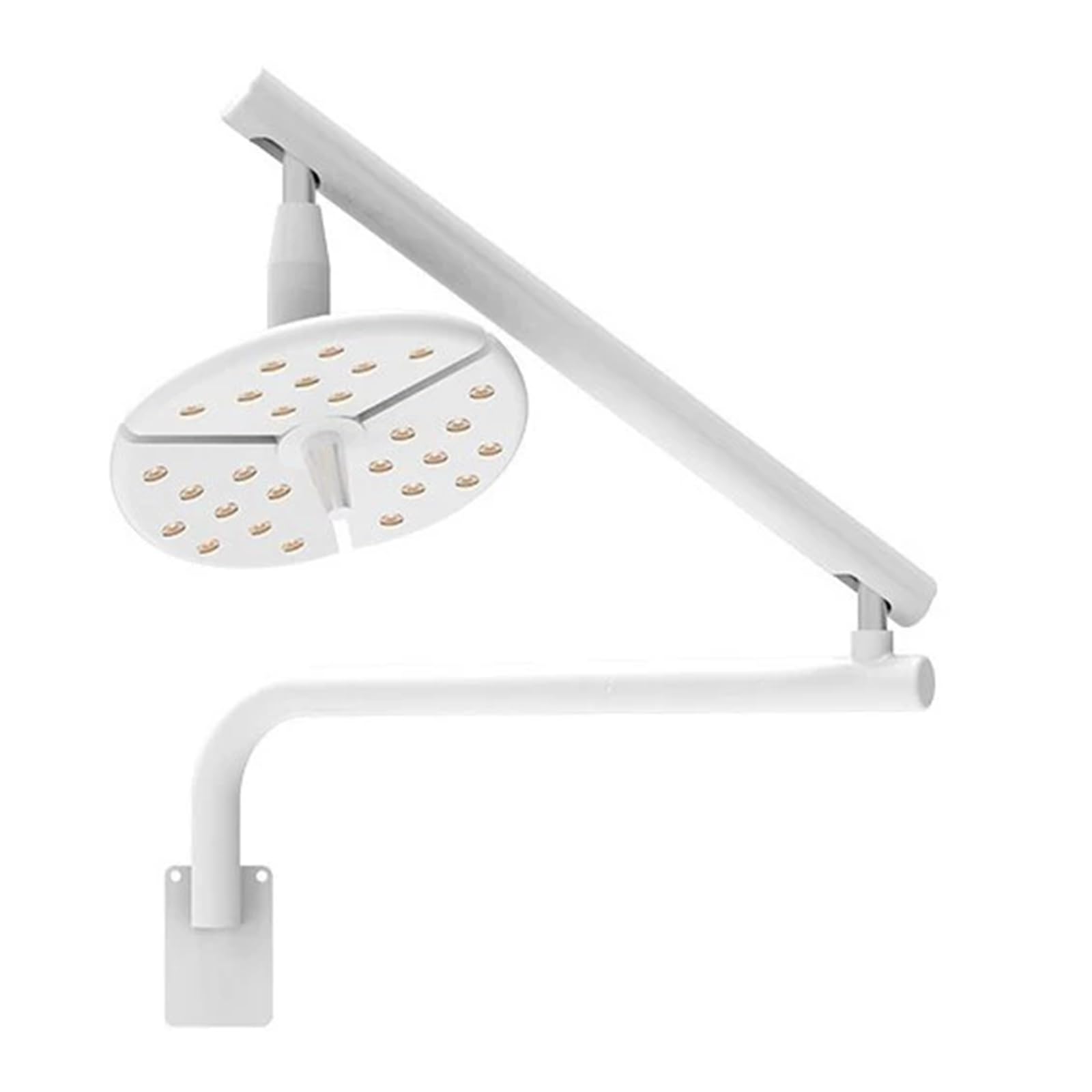 Lampada LED Senza Ombre Da Parete, Lampada Medica for Ausilio Chirurgico, Luminosità Regolabile, Interruttore Touch, for Ospedale