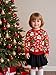 Boys Kids Fashion Knit Sweaters Christmas Tree Shirt Reindeer Snowman Toddler Gift Party Sweatshirt Red 7t