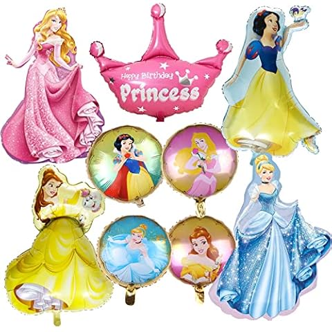 Princess Balloons Princess Birthday Party Decorations Princess Foil Balloons Cover