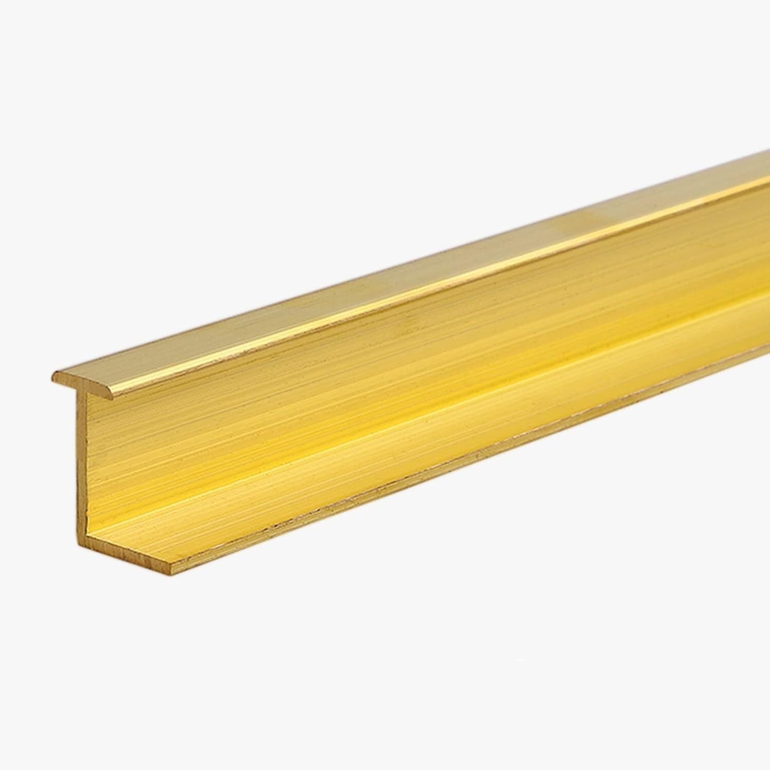 Seuil de porte en Z en laiton brillant de 21mm contre l'usure du sol