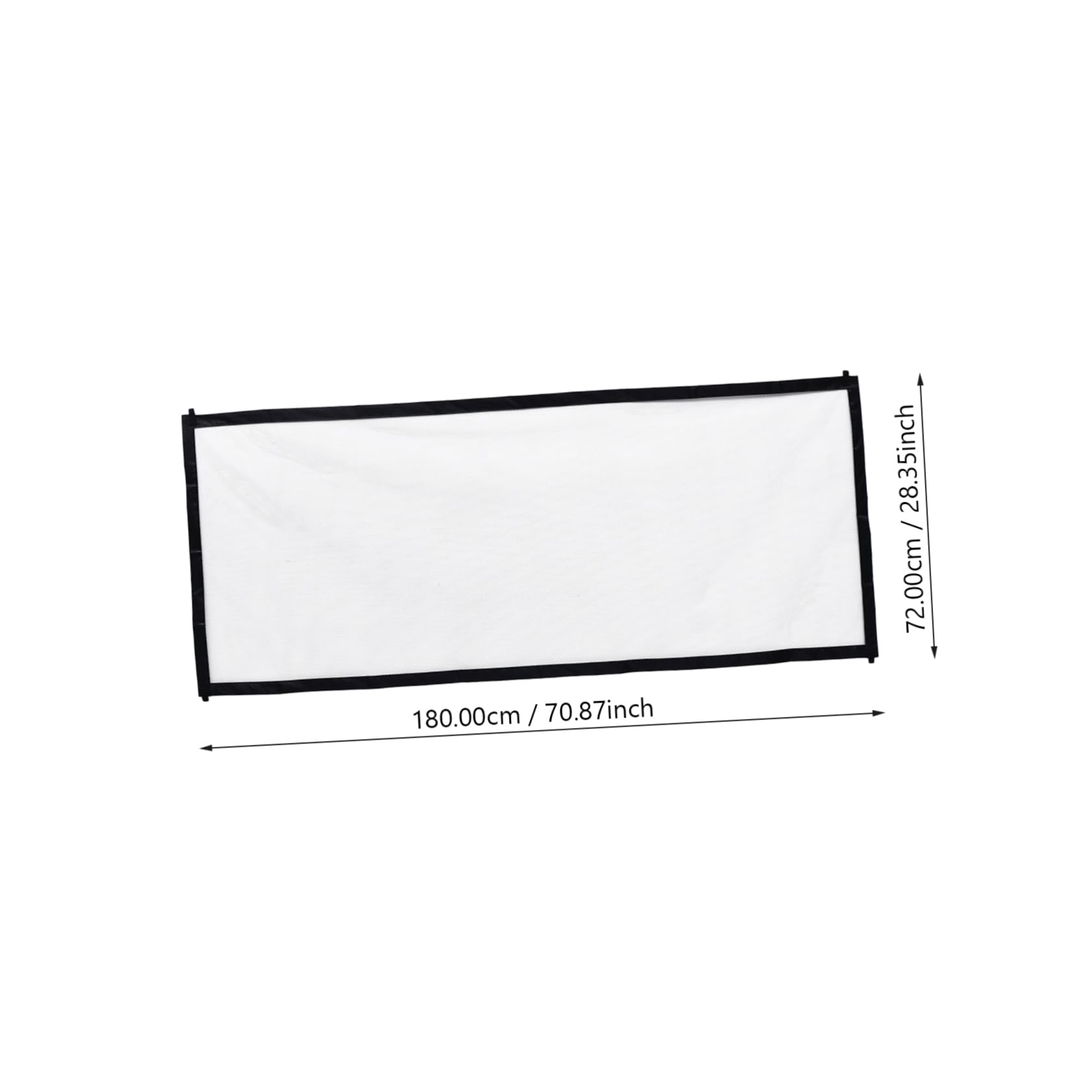 POPETPOP 1Pc Portable Dog Fence Pet Isolation Rail Protective Black Barrier for Indoor Use Easy Installation with No Punching for Home Safety Gates and Protection