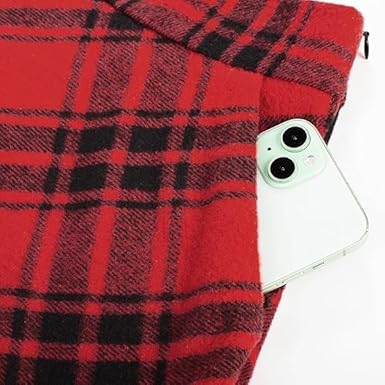 Belle Poque Rokken voor dames, geruite rok voor dames, retro vintage, hoge taille, A-lijn, midi-rok met zakken, Zwart en Wit Plaid, M